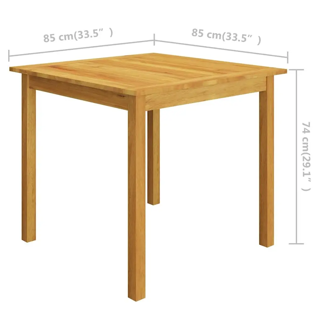 3-Piece Garden Dining Set for Outdoor Use