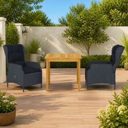 Stylish 3-Piece Outdoor Dining Set - Comfort & Value