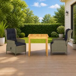 Reliable and Functional 3 Piece Garden Dining Set