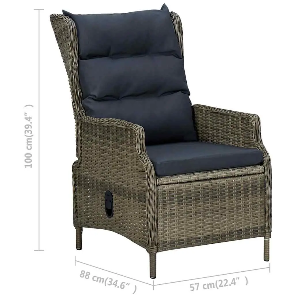 3 Piece Garden Dining Set