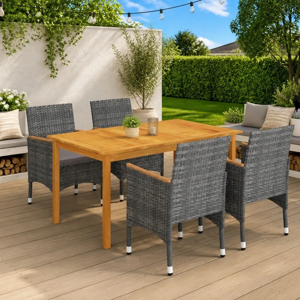 5 Piece Garden Dining Set