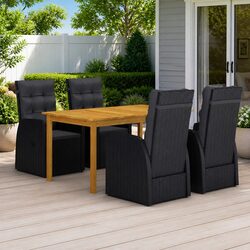 Comfortable 5-Piece Outdoor Dining Set You Can Rely On