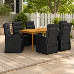 Comfortable and Functional 7-Piece Garden Dining Set