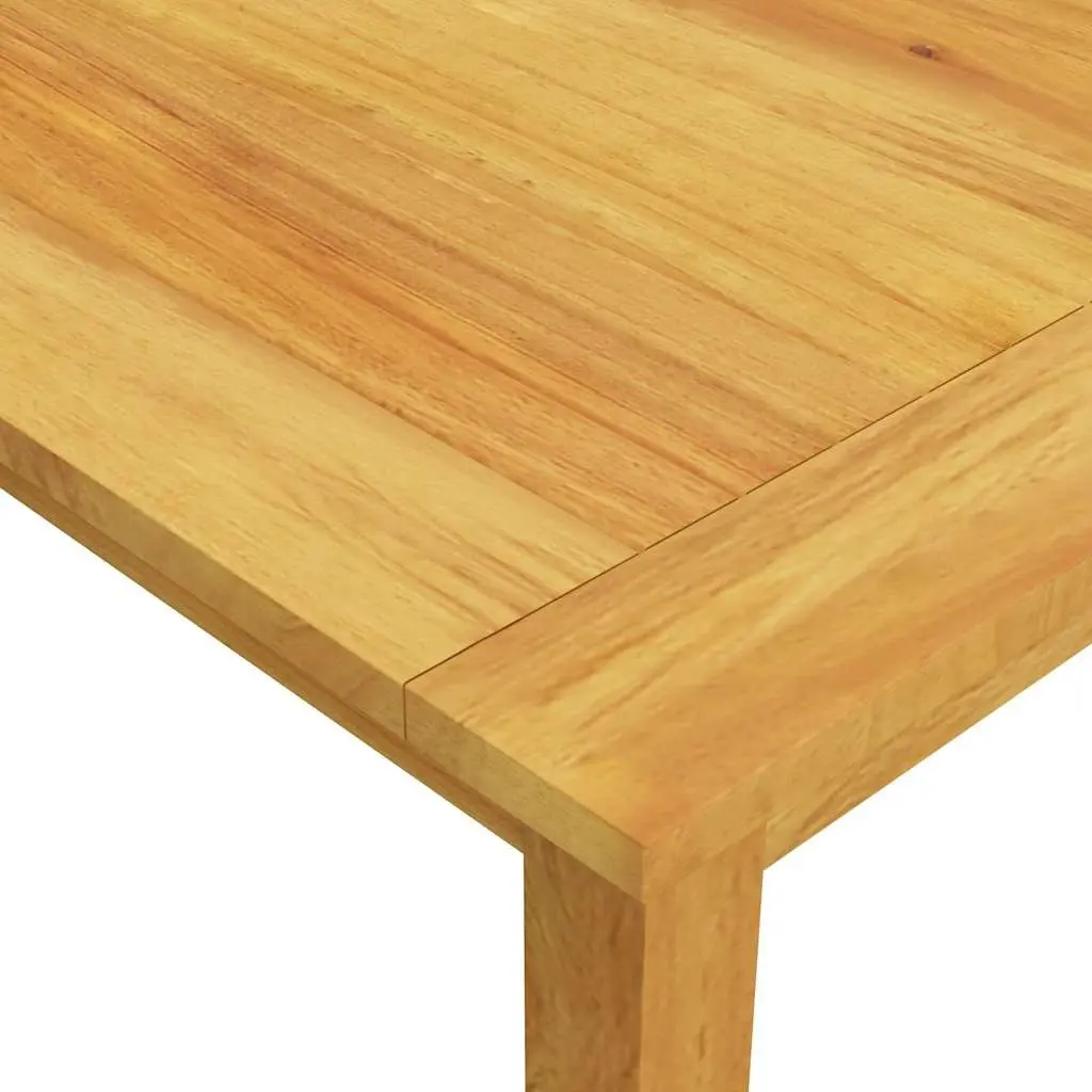 5 Piece Outdoor Dining Set Acacia Wood Table Rattan Chairs Grey Color
