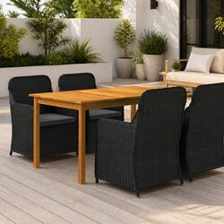 5-Piece Dining Set for Your Outdoor Enjoyment