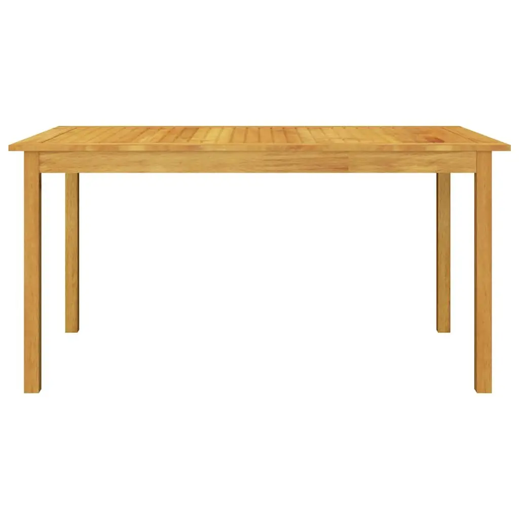 Outdoor Dining Set 7 Pieces Brown Solid Acacia Wood Steel Frame with Cushions for Garden Patio Furniture