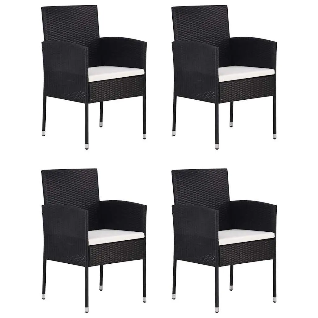 5 Piece Black Garden Set