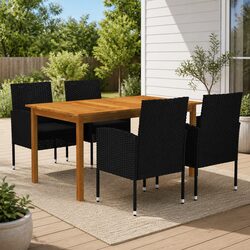 Durable 5-Piece Garden Dining Set for Your Home