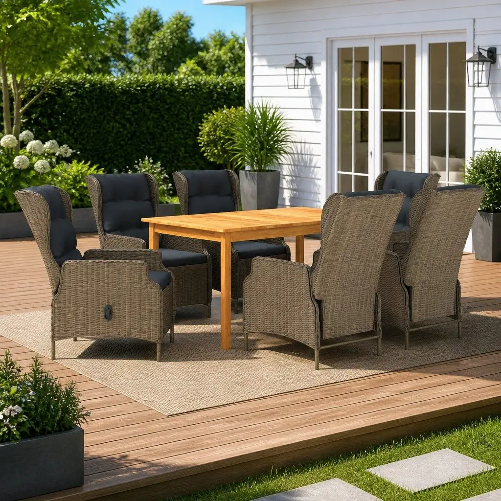 7 Piece Garden Dining Set