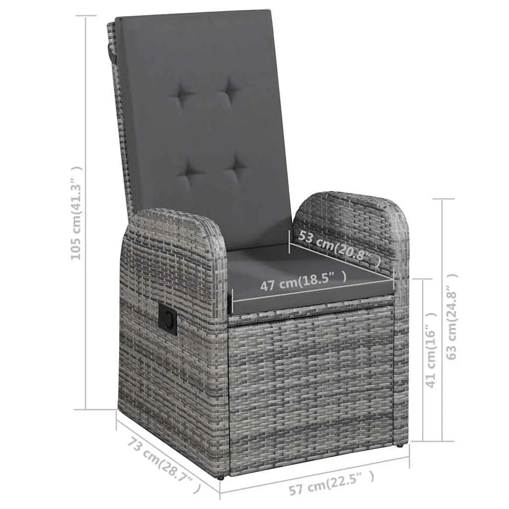 7 Piece Outdoor Dining Set with Comfort and Style