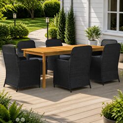 Value-Focused 7 Piece Garden Dining Set