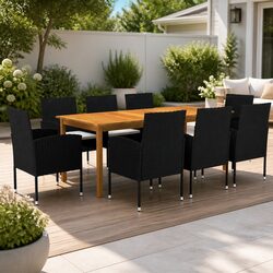 Reliable 9 Piece Outdoor Dining Set for Your Patio