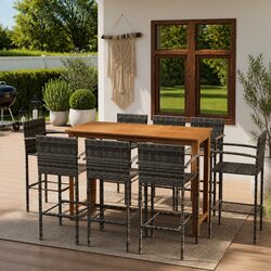 Warm and Practical Garden Bar Set with Value