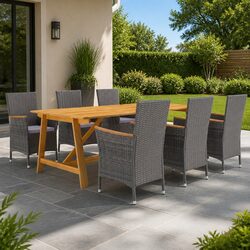 Quality 7-Piece Garden Dining Set for Outdoor Enjoyment
