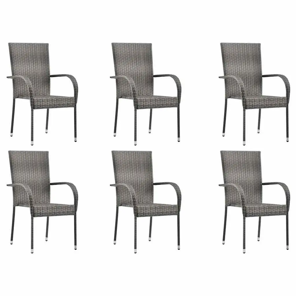 7 Piece Garden Dining Set Outdoor Furniture Table Chairs Patio Seating