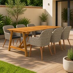 Comfortable 7-Piece Outdoor Dining Set for Your Home