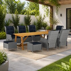 9-Piece Outdoor Dining Set: Value and Quality Combined