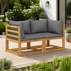 Comfortable and Durable 2-Seater Garden Bench