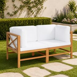 Comfortable and Reliable 2-Seater Garden Bench