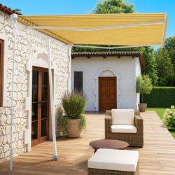 Reliable Freestanding Awning 300x250 cm - Practical Shade