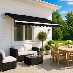 Reliable Manual Retractable Awning 3x2.5m for Comfort