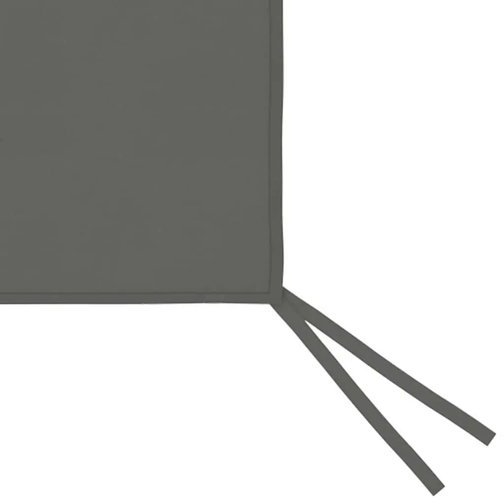Gazebo Sidewall with Window 6x2 m Anthracite Outdoor Party Tent Panel