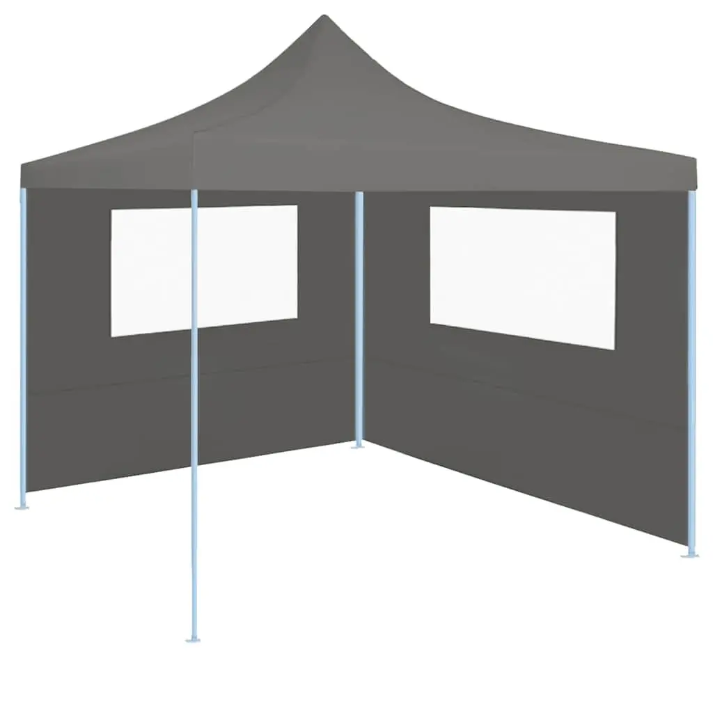 Gazebo Sidewall Panel Mosquito Screen 4x2m Outdoor Party Tent Anthracite