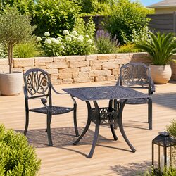 Reliable and Practical 3 Piece Outdoor Bistro Set