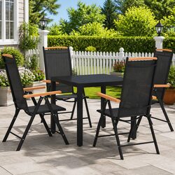 Reliable 5 Piece Garden Dining Set for Entertaining