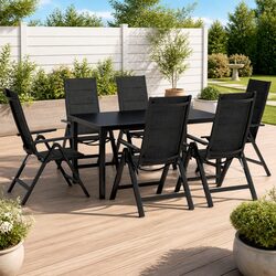 7-Piece Outdoor Dining Set: Practical Comfort and Value