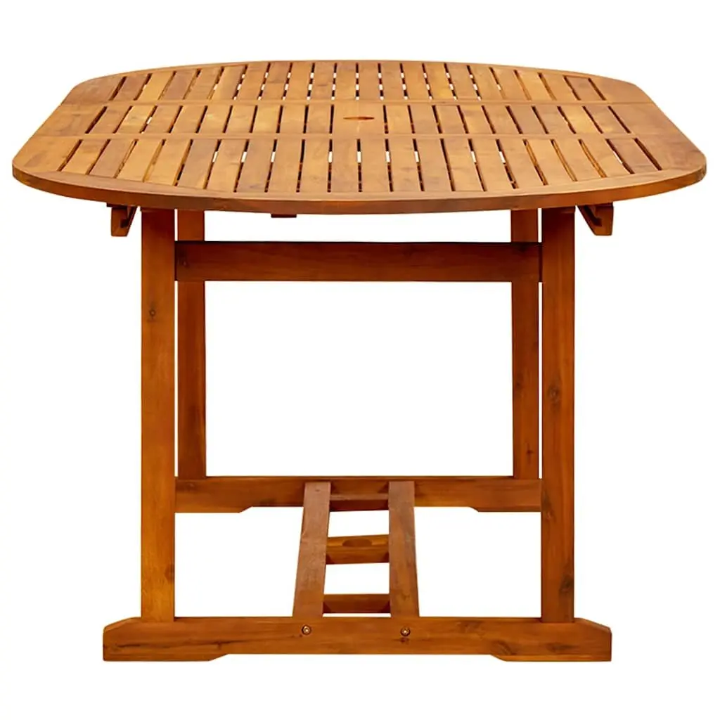 7-Piece Garden Dining Set with Rattan Chairs