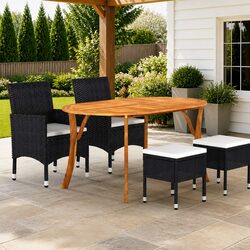 Durable and Comfortable 5-Piece Outdoor Dining Set