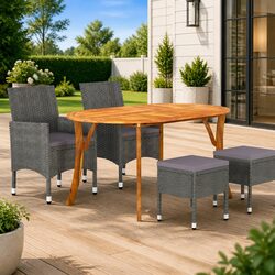 Quality 5-Piece Garden Dining Set for Comfort