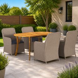 5-Piece Outdoor Dining Set: Comfort and Quality