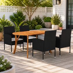 Reliable 5-Piece Garden Dining Set for Outdoor Gatherings