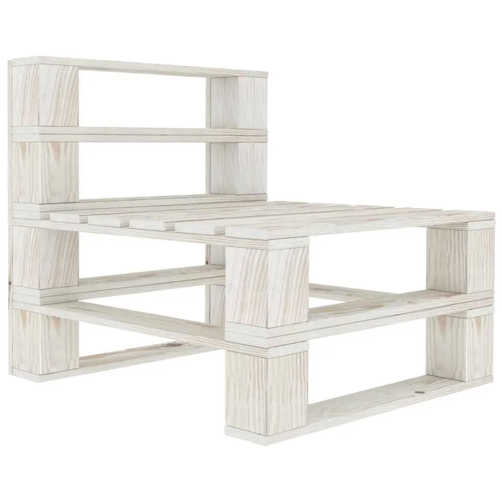 7 Piece Garden Pallet Lounge Set for Outdoor Use