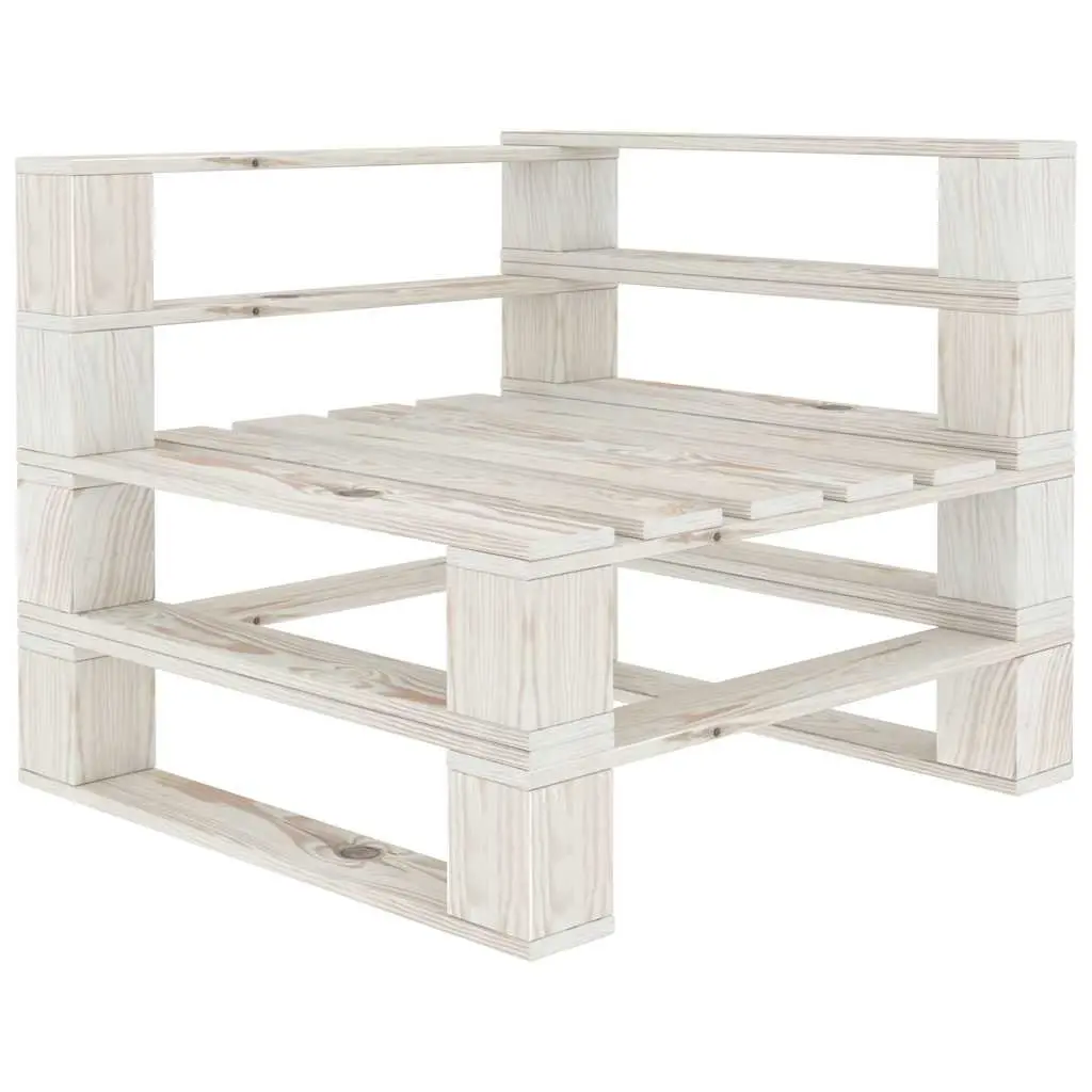 7 Piece Garden Pallet Lounge Set for Outdoor Use