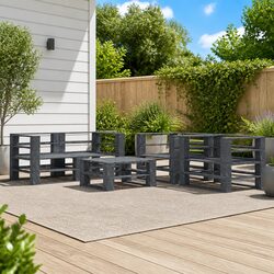 Quality and Value in the 5 Piece Garden Lounge Set