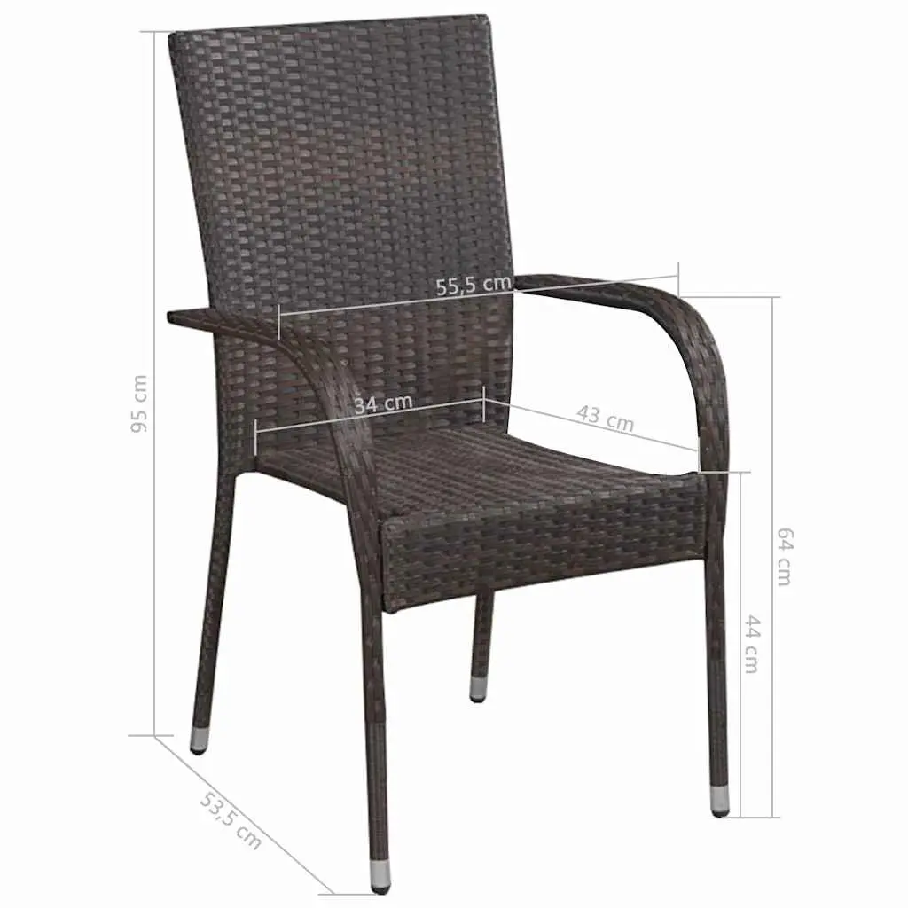 7-Piece Dining Set for Outdoor Use