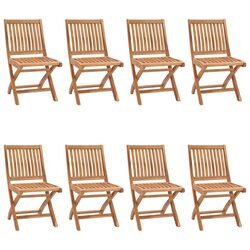 8 Durable Teak Folding Chairs for Outdoor Use