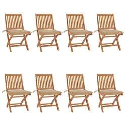 Value-Packed Outdoor Folding Garden Chairs with Cushions