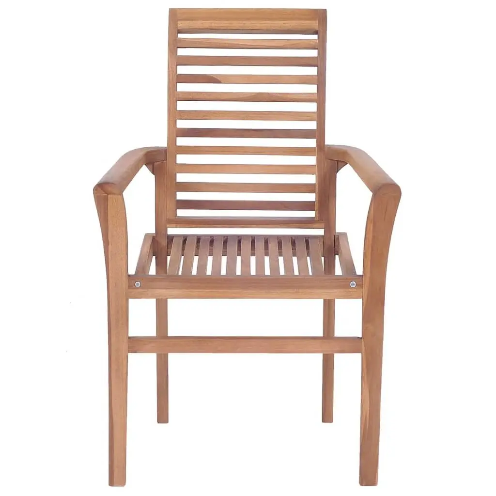 Teak Chair Set for Outdoor Use