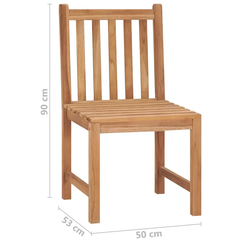 Teak Wood Garden Chairs Set