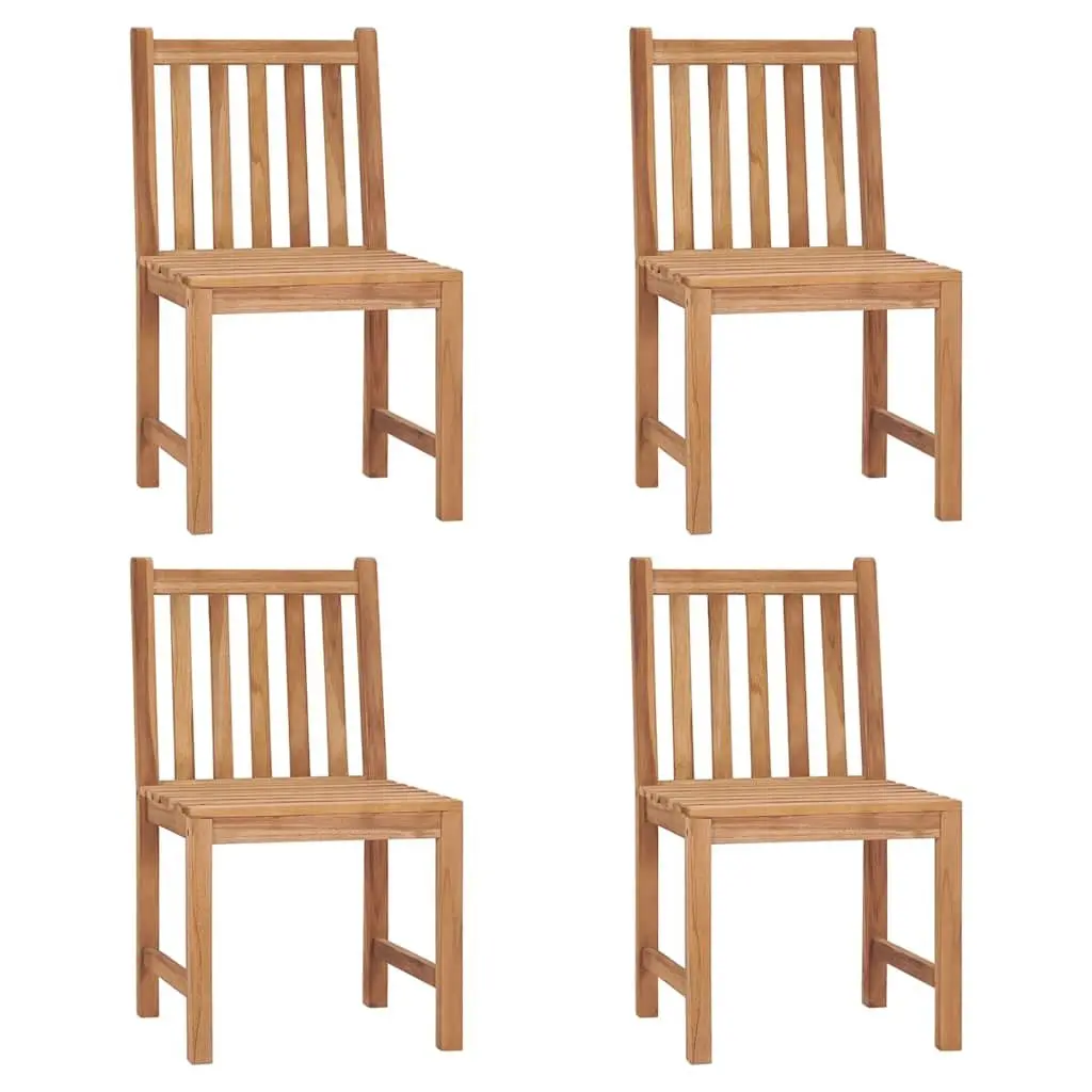 4-Piece Outdoor Chairs with Cushions