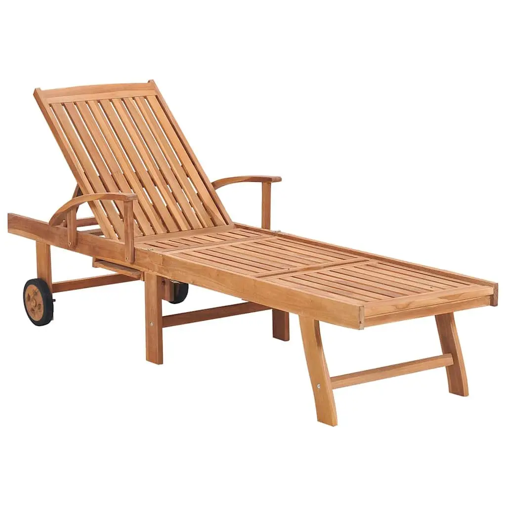 Sun Lounger Set with Easy Mobility and Style