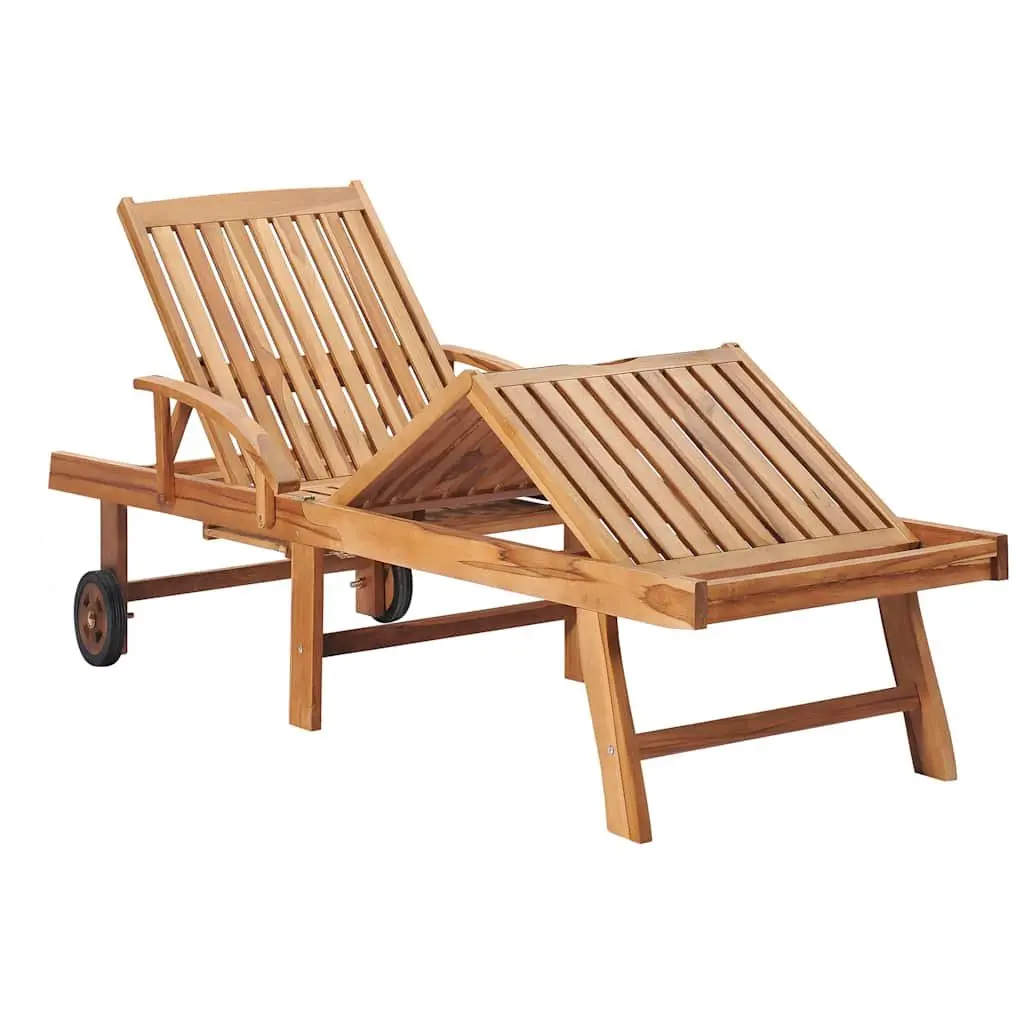 Sun Lounger Set with Easy Mobility and Style