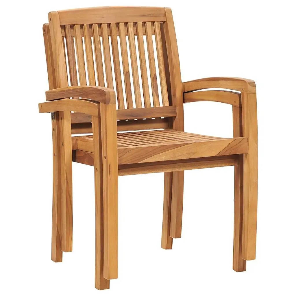 5 Piece Garden Dining Set in Solid Teak Wood