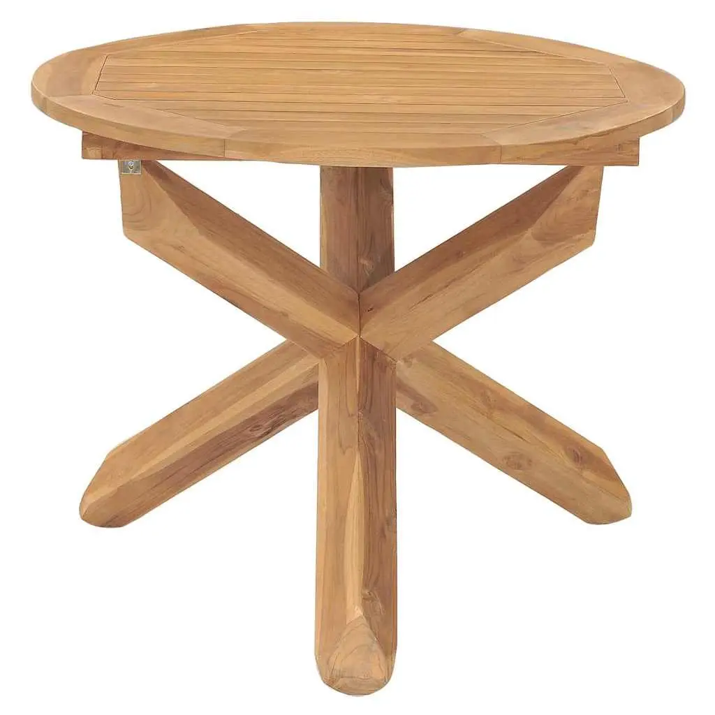 5 Piece Garden Dining Set in Solid Teak Wood