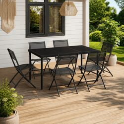 7 Piece Outdoor Dining Set: Comfort Meets Quality