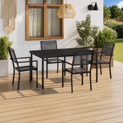 Durable and Practical 5 Piece Outdoor Dining Set